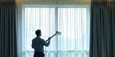 Commercial curtain stain removal service toorak-vic hotels offices restaurants