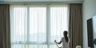 Delicate fabric curtain stain removal silk velvet sheer toorak-vic treatment